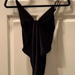 black bodysuit